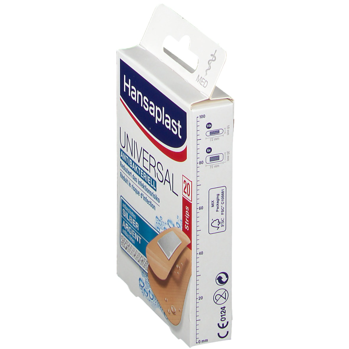 Hansaplast Med Universal Pflaster Strips Shop Apotheke At