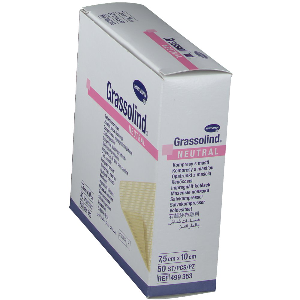 Grassolind Salbenkompressen Steril X Cm Shop Apotheke At