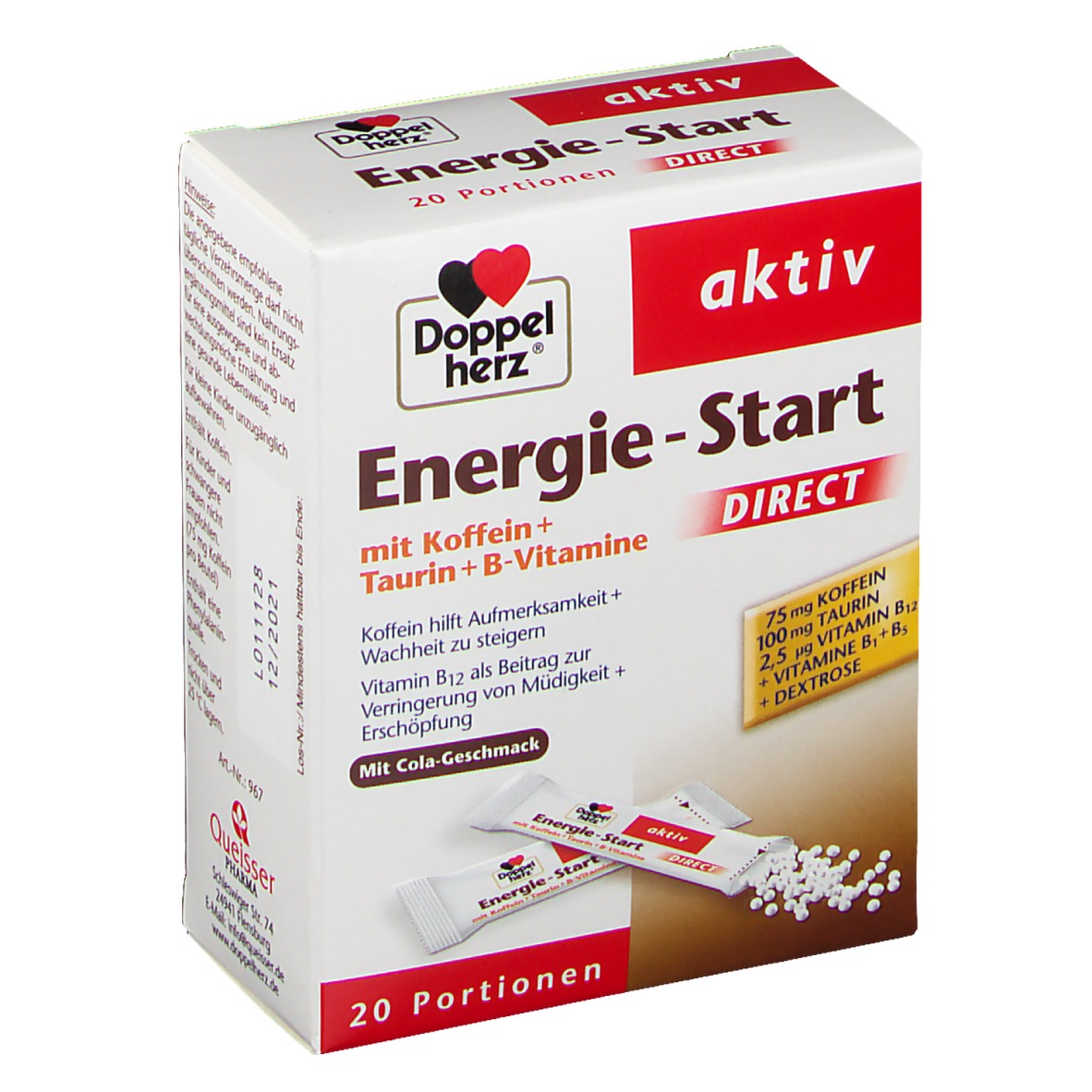 Doppelherz Aktiv Energie Start DIRECT Pellets Shop Apotheke At