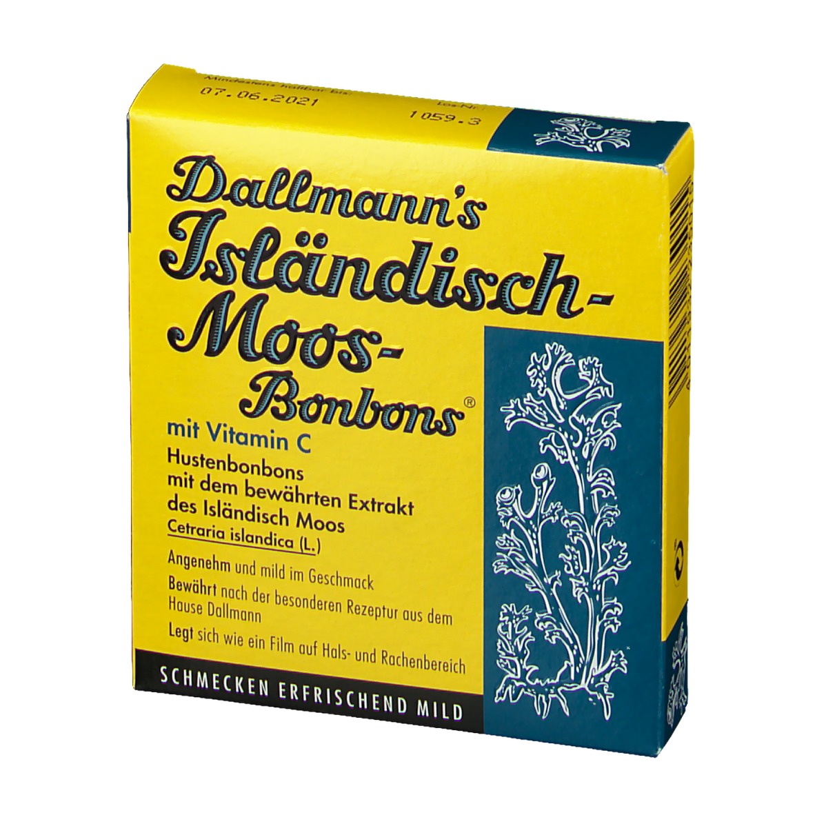 Dallmanns Isl Ndisch Moos Bonbons Mit Vitamin C Shop Apotheke At