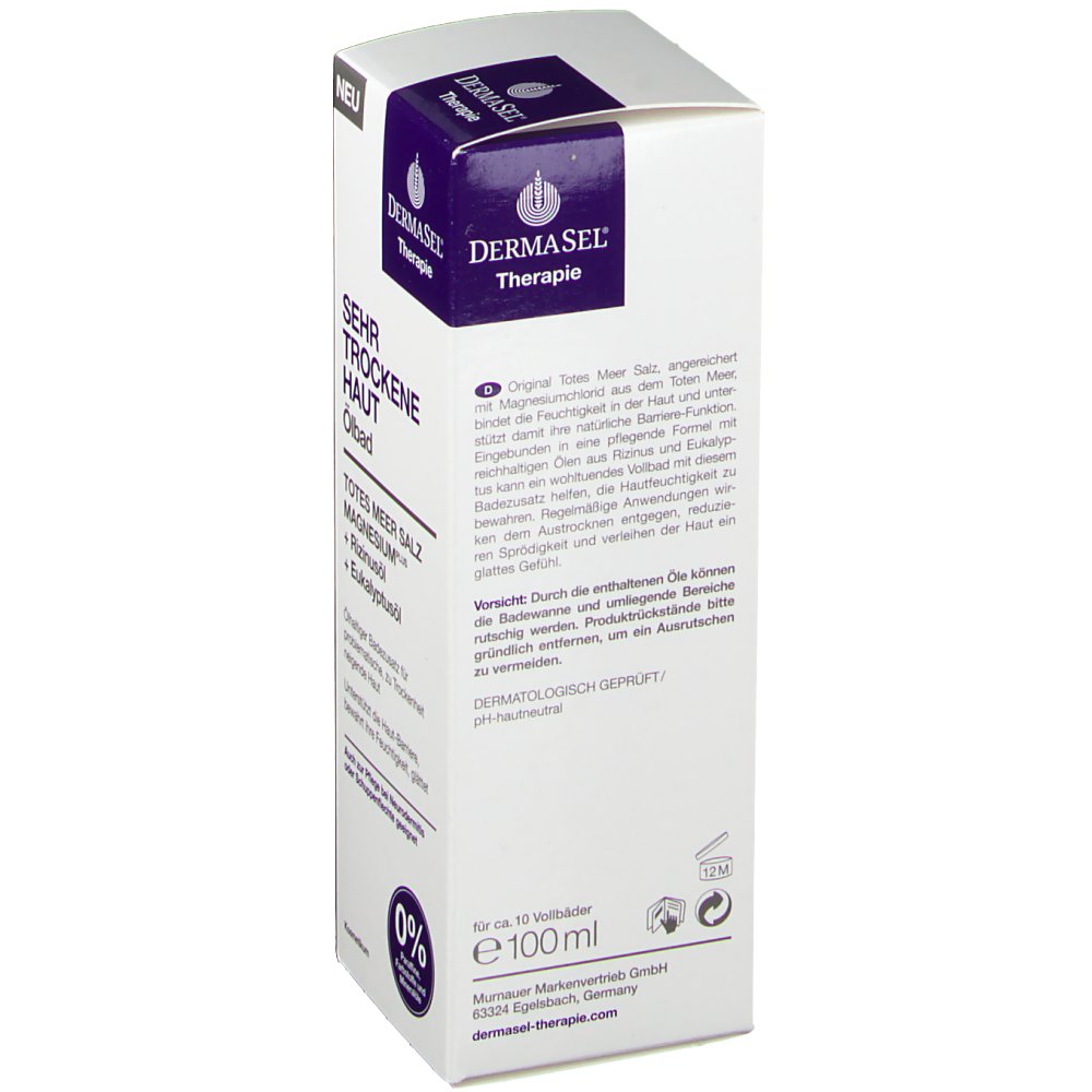 DERMASEL Therapie Sehr Trockene Haut 100 Ml Shop Apotheke At