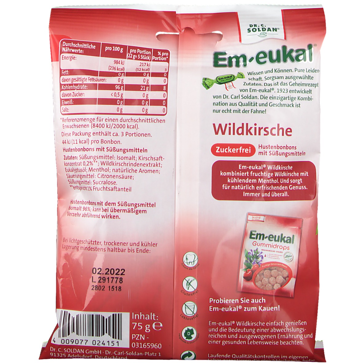 Em Eukal Wildkirsche Zuckerfrei G Shop Apotheke At