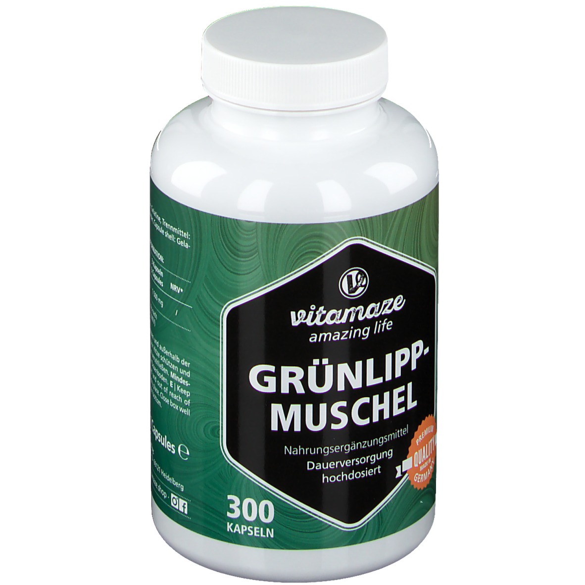 Gr Nlippmuschel Pulver Mg Hochdosiert St Shop Apotheke At