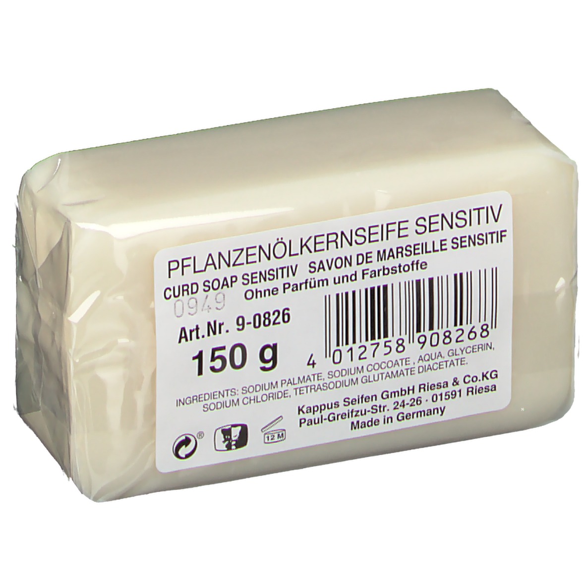 Kappus Kernseife Sensitiv G Shop Apotheke At