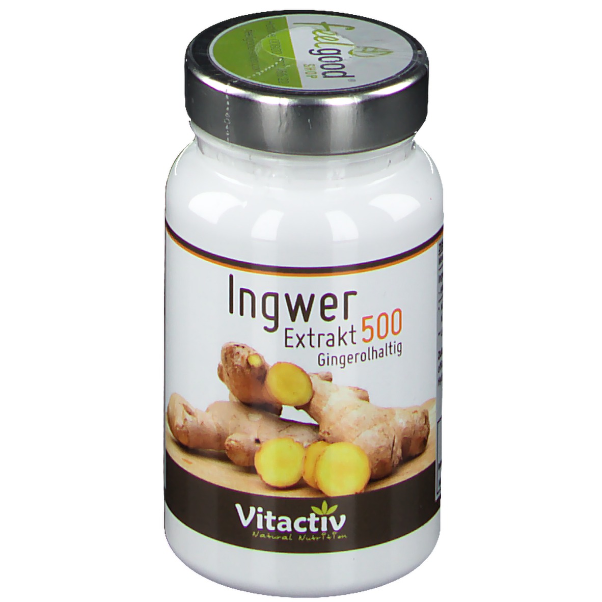 Vitactiv Natural Nutrition Ingwer Extrakt 500 60 St Shop Apotheke At