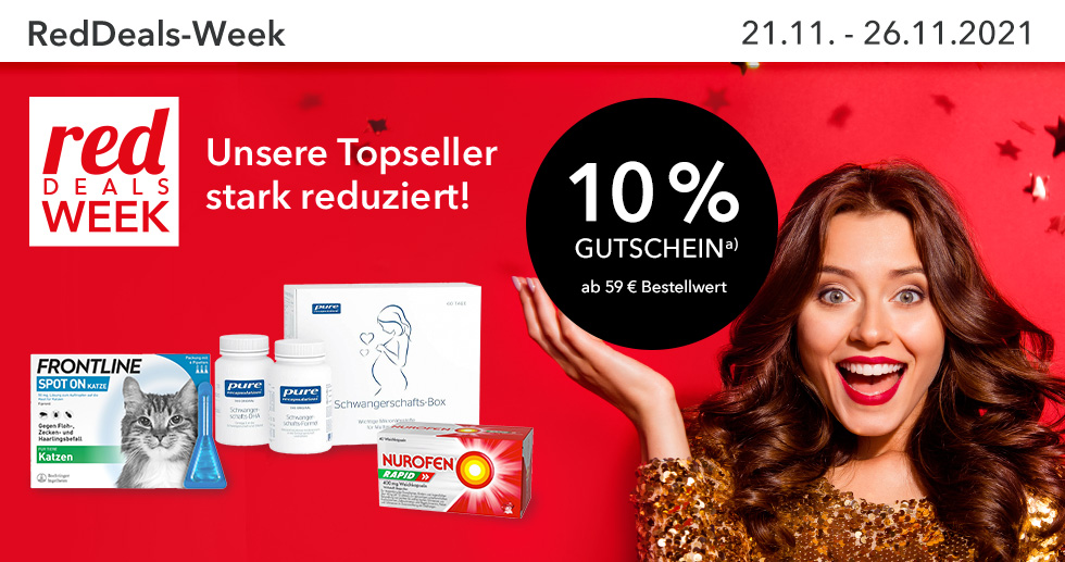 Red November Deals – RedDeals-Week Red November Deals - shop-apotheke.com