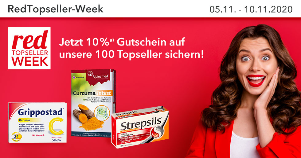 Red November Deals – Countdown-Week Red November Deals - shop-apotheke.com