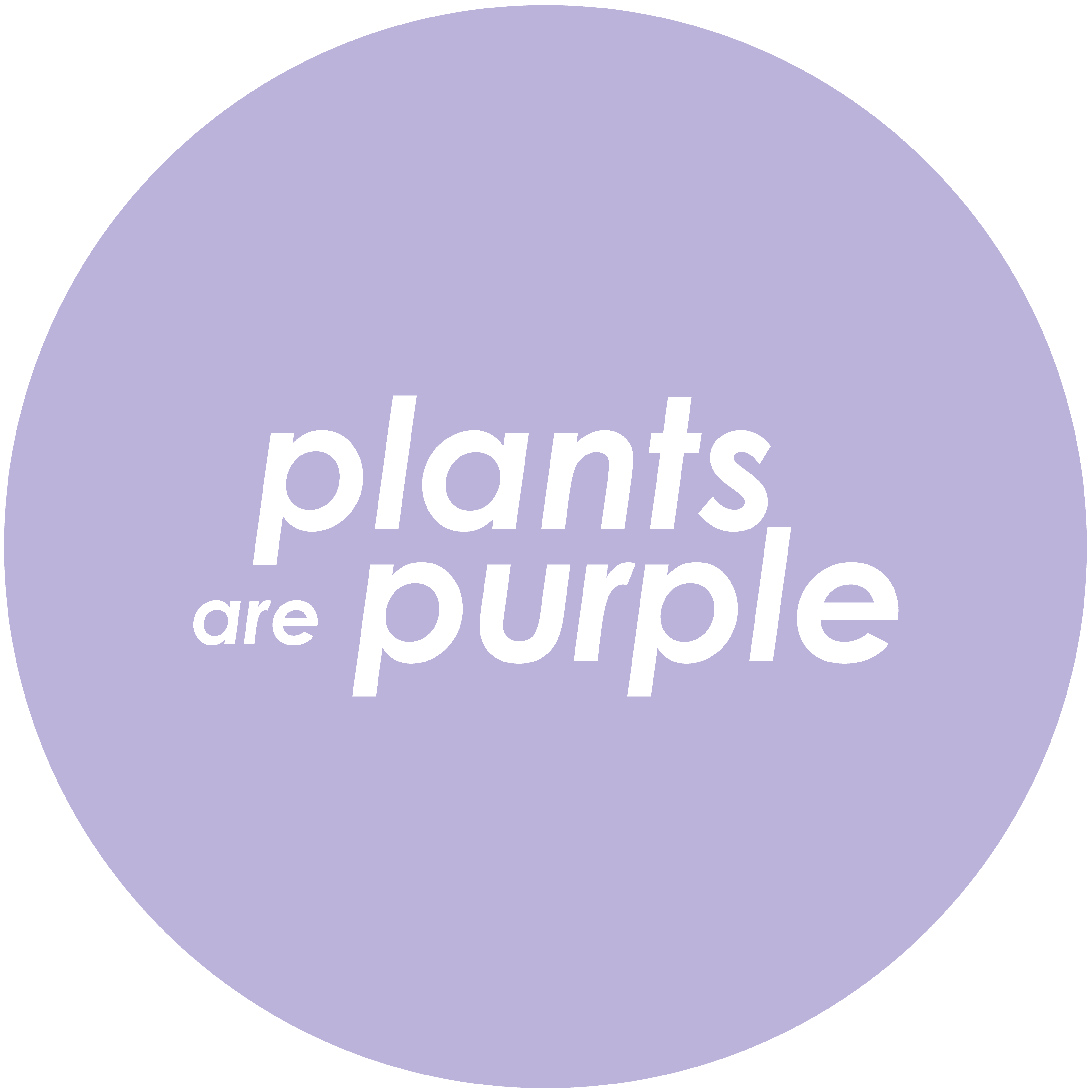 plants are purple