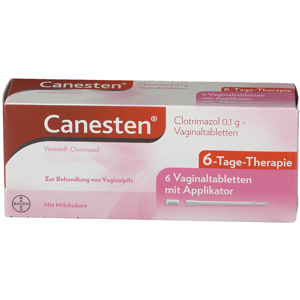 Canesten® Vaginaltabletten 6-Tage-Therapie - shop-apotheke.at