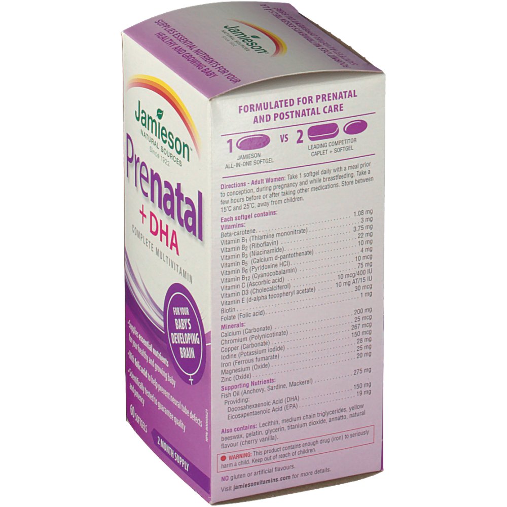 Jamieson Prenatal + DHA shopapotheke.at