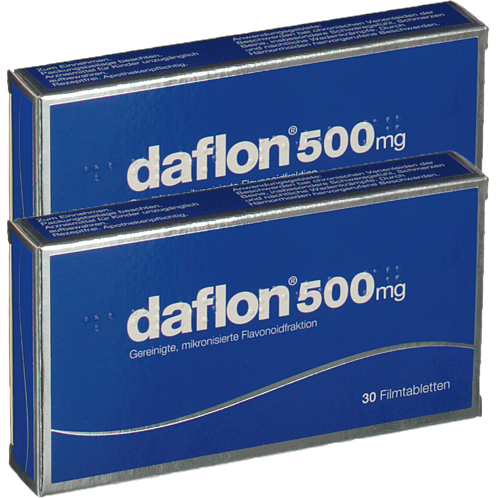 Daflon 500 mg Filmtabletten Doppelpack - shop-apotheke.at