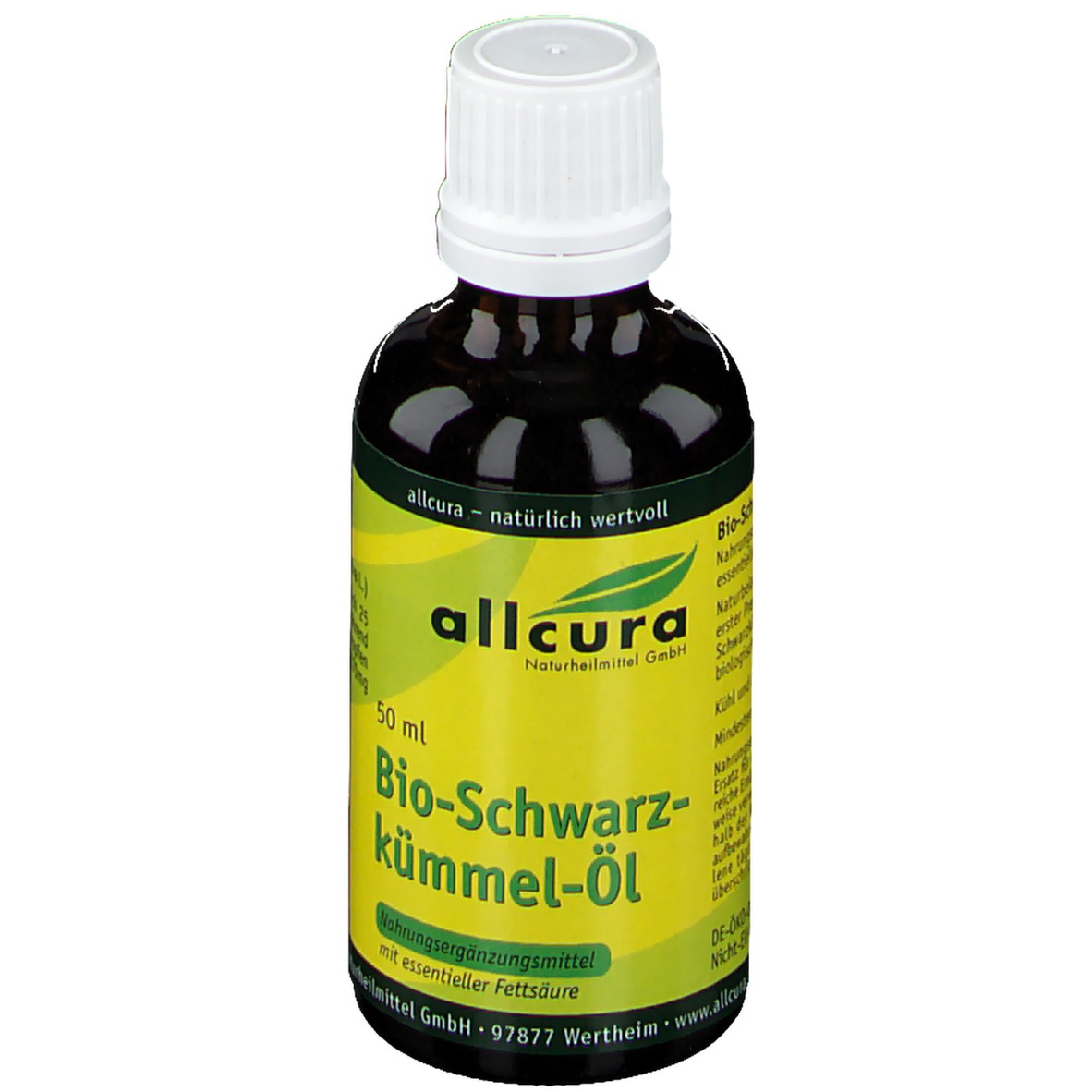 allcura Bio-Schwarzkümmelöl ägyptisch - shop-apotheke.at