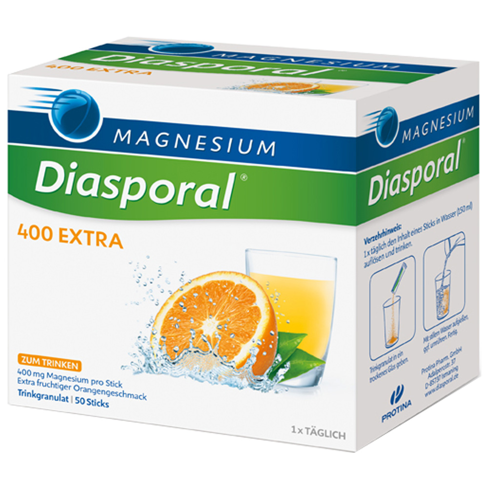 Magnesium-Diasporal® 400 EXTRA Trinkgranulat - shop-apotheke.at
