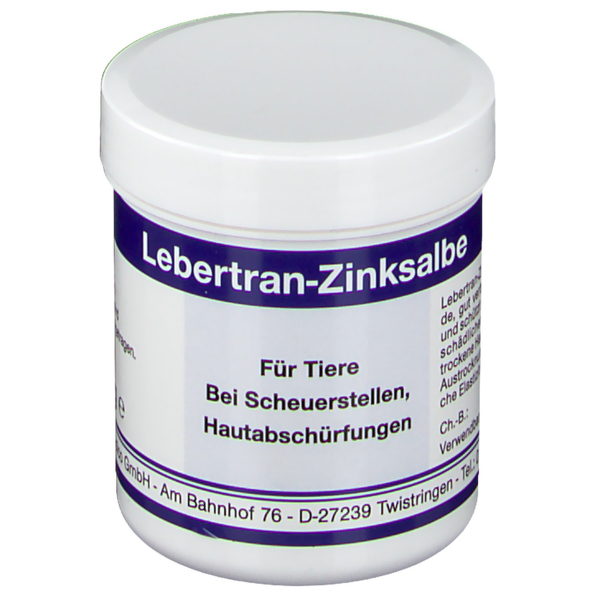 Lebertran Zinksalbe vet. shopapotheke.at