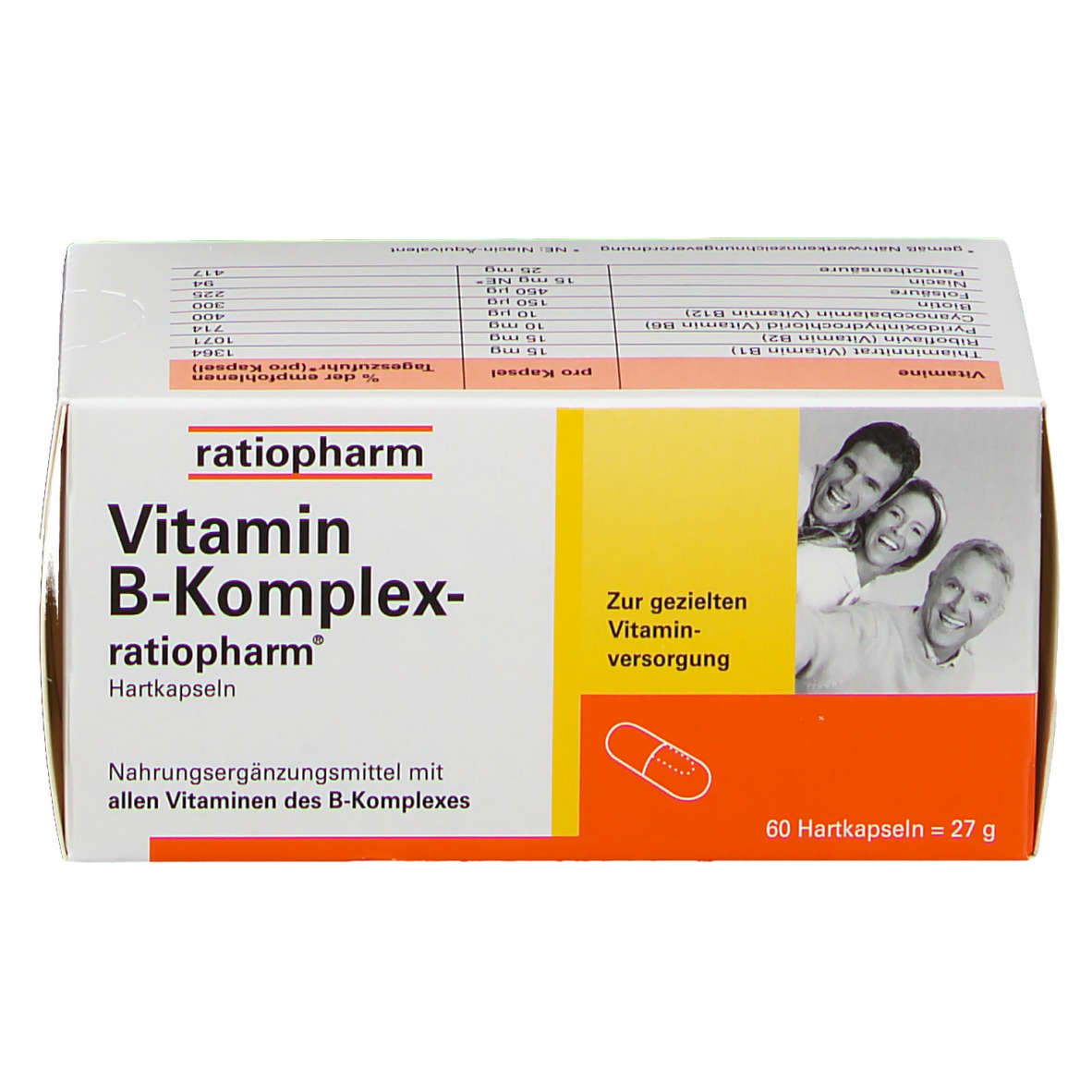 Vitamin B-Komplex-ratiopharm® Kapseln - Shop-apotheke.at