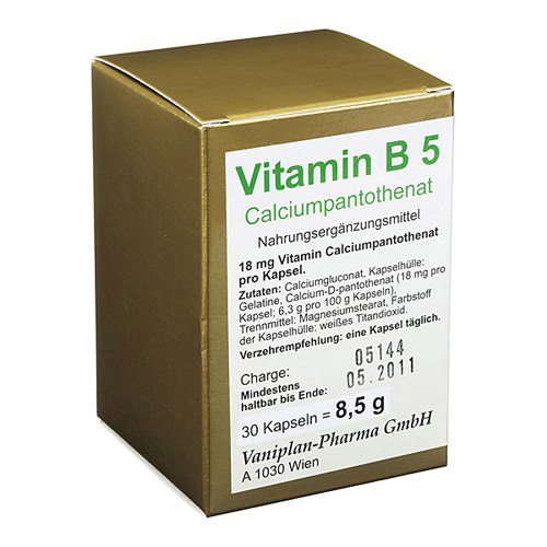 Vitamin B5 Calciumpantothenat shopapotheke.at