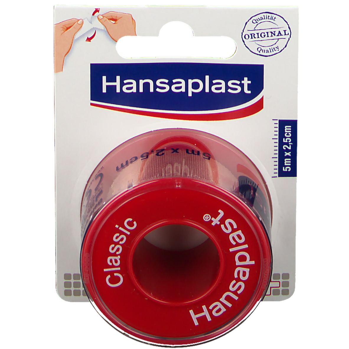 Hansaplast Fixierpflaster Classic 2,5 cm x 5 m shopapotheke.at