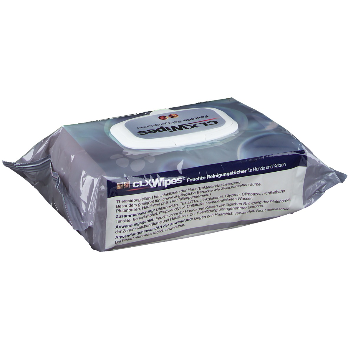 Camon Reinigungstücher Für Hunde & Katzen – 40 Stück, 30x20 Cm, Mit Meeresbrise-Duft, Sanft