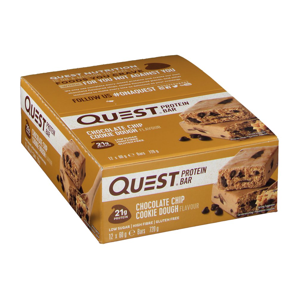 Quest Nutrition Quest Protein Bar, Chocolate Chip Cookie Dough shop
