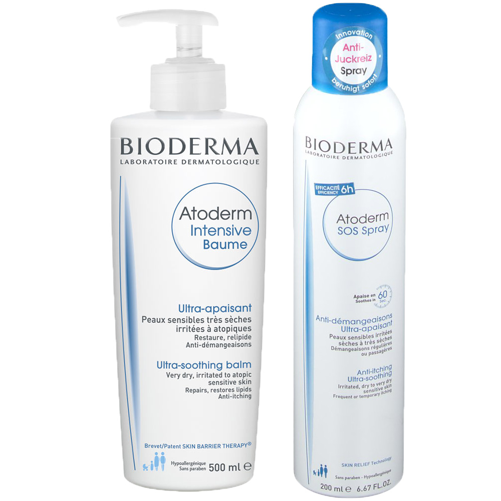 Bioderma Atoderm Intensive Baume 500 Ml Bioderma Atoderm Sos Spray