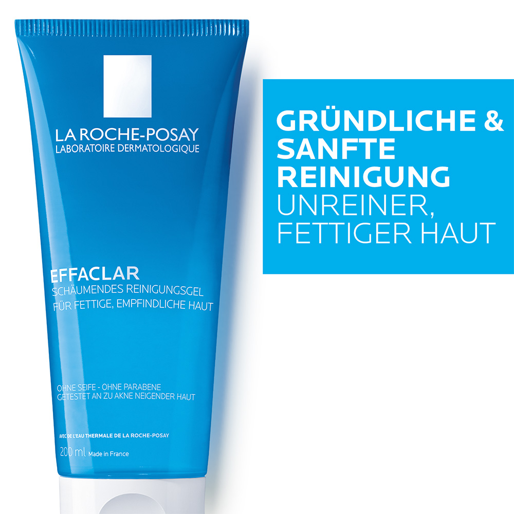 La Roche Posay Effaclar Schäumendes Reinigungsgel Bei Unreiner Fettiger Haut La Roche-Posay Schäumendes Reinigungsgel bei unreiner, fettiger Haut