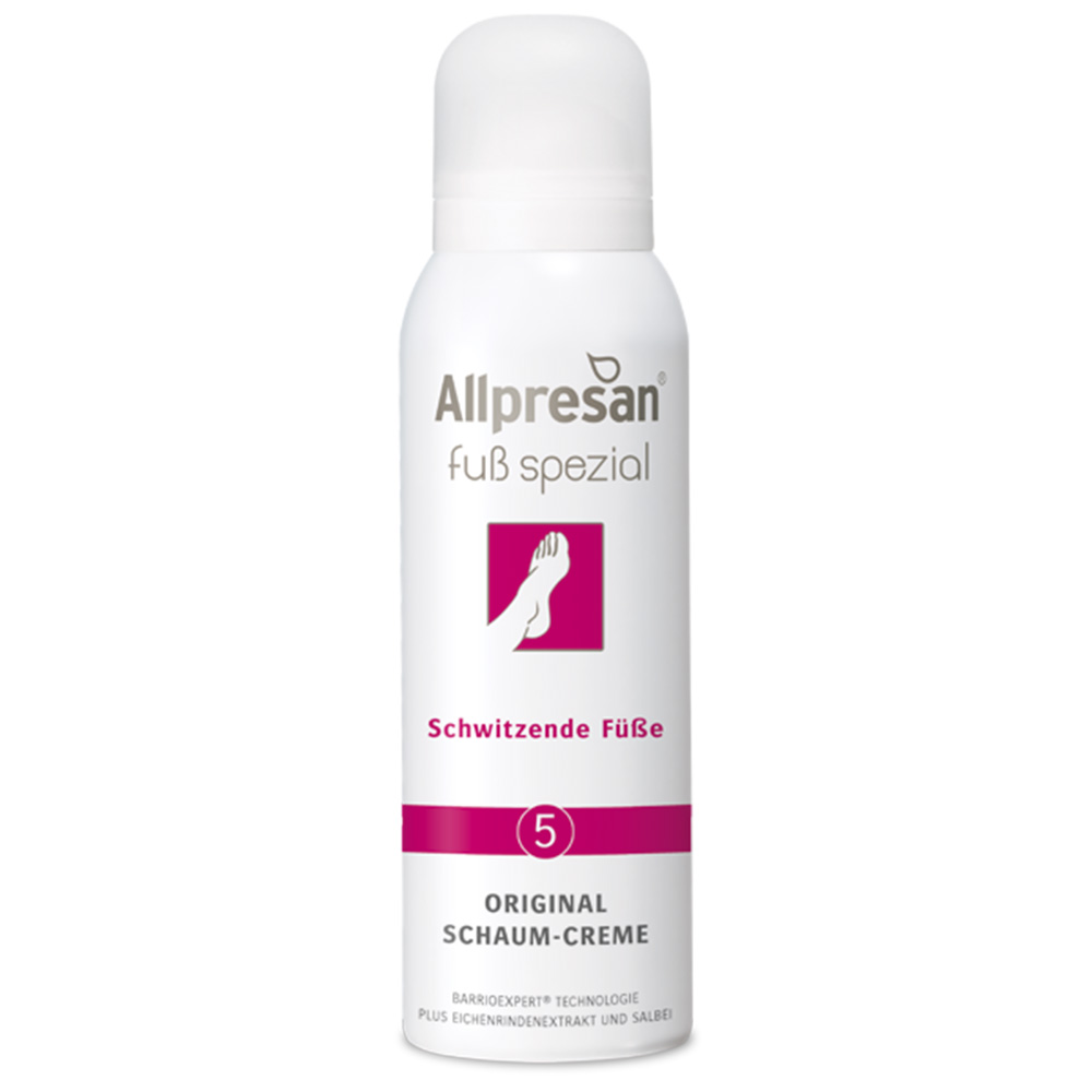 Allpresan® Fuß spezial Original Schaum-Creme Nr. 5 Schwitzende Füße