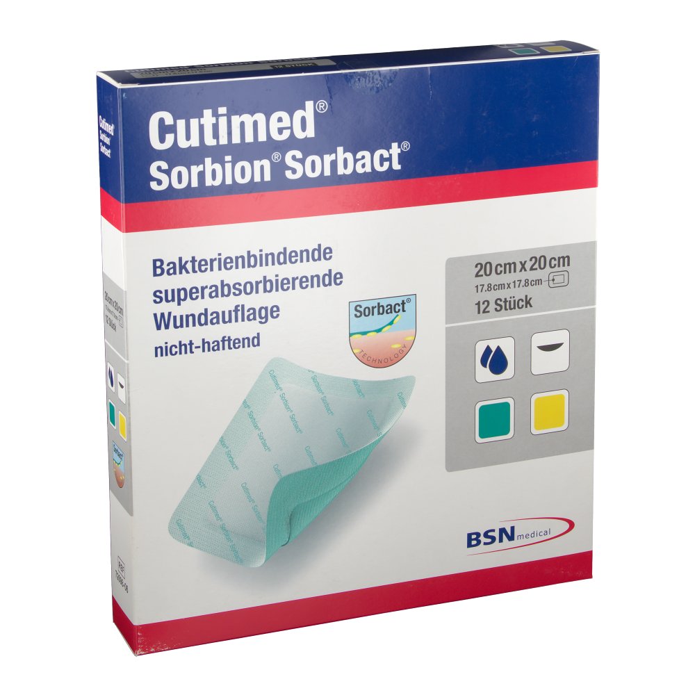 Cutimed® Sorbact 20 cm x 20 cm shopapotheke.at