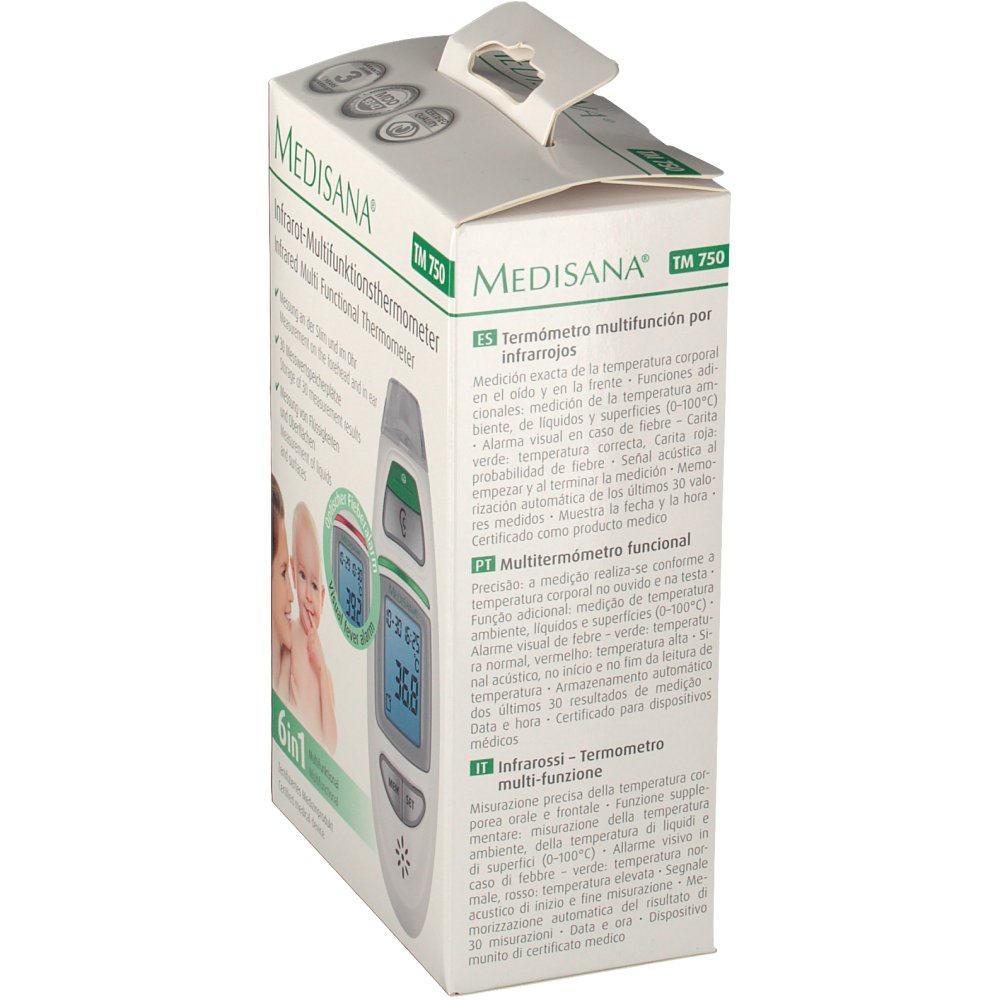 Medisana® Infrarot-Multifunktions-Thermometer TM 750 - shop-apotheke.at