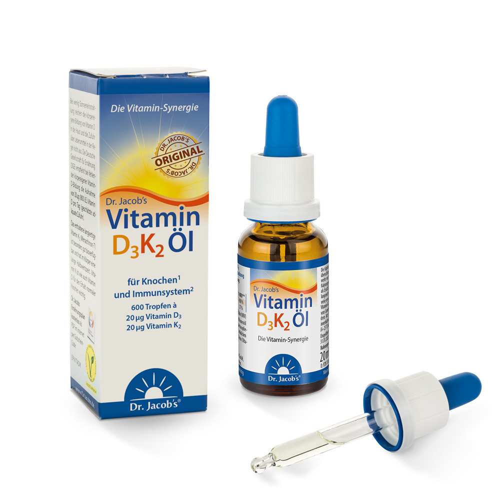 Dr. Jacob's Vitamin D3K2 Öl shopapotheke.at