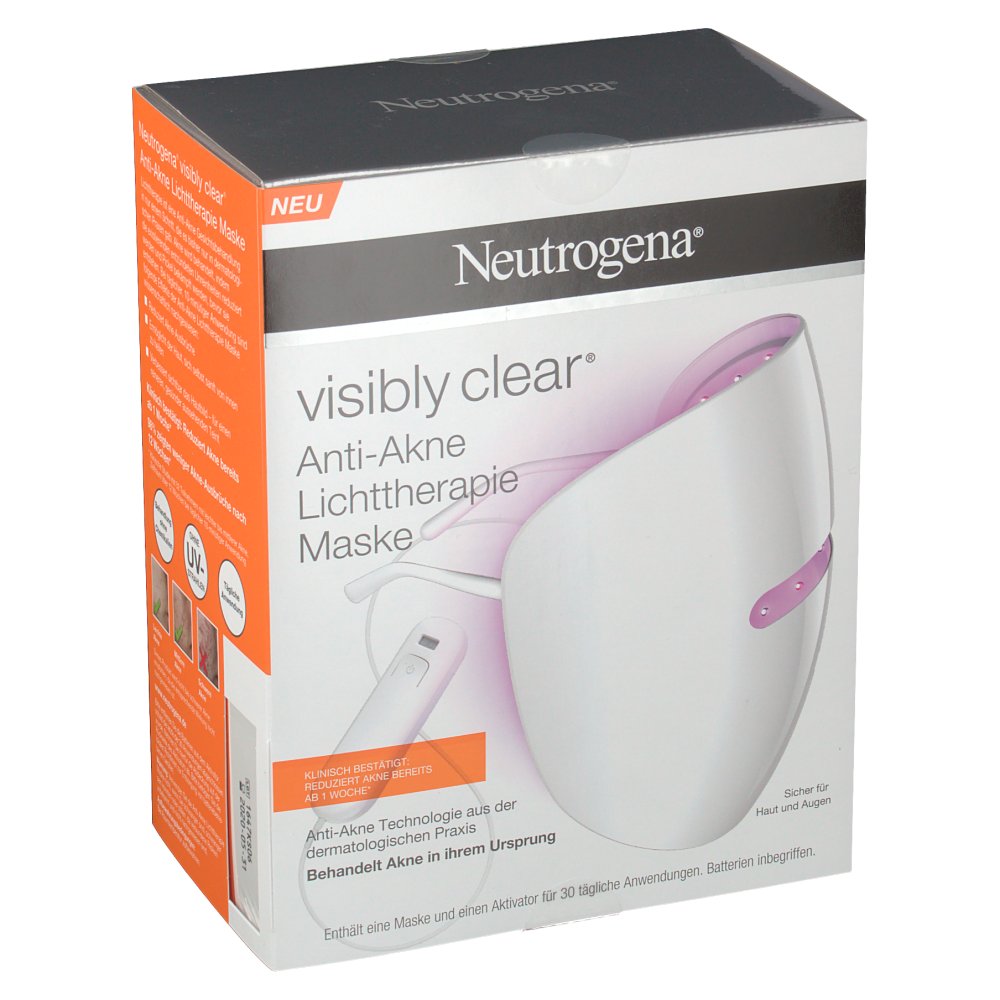 Neutrogena® visibly clear® AntiAkne Lichttherapie Maske shopapotheke.at