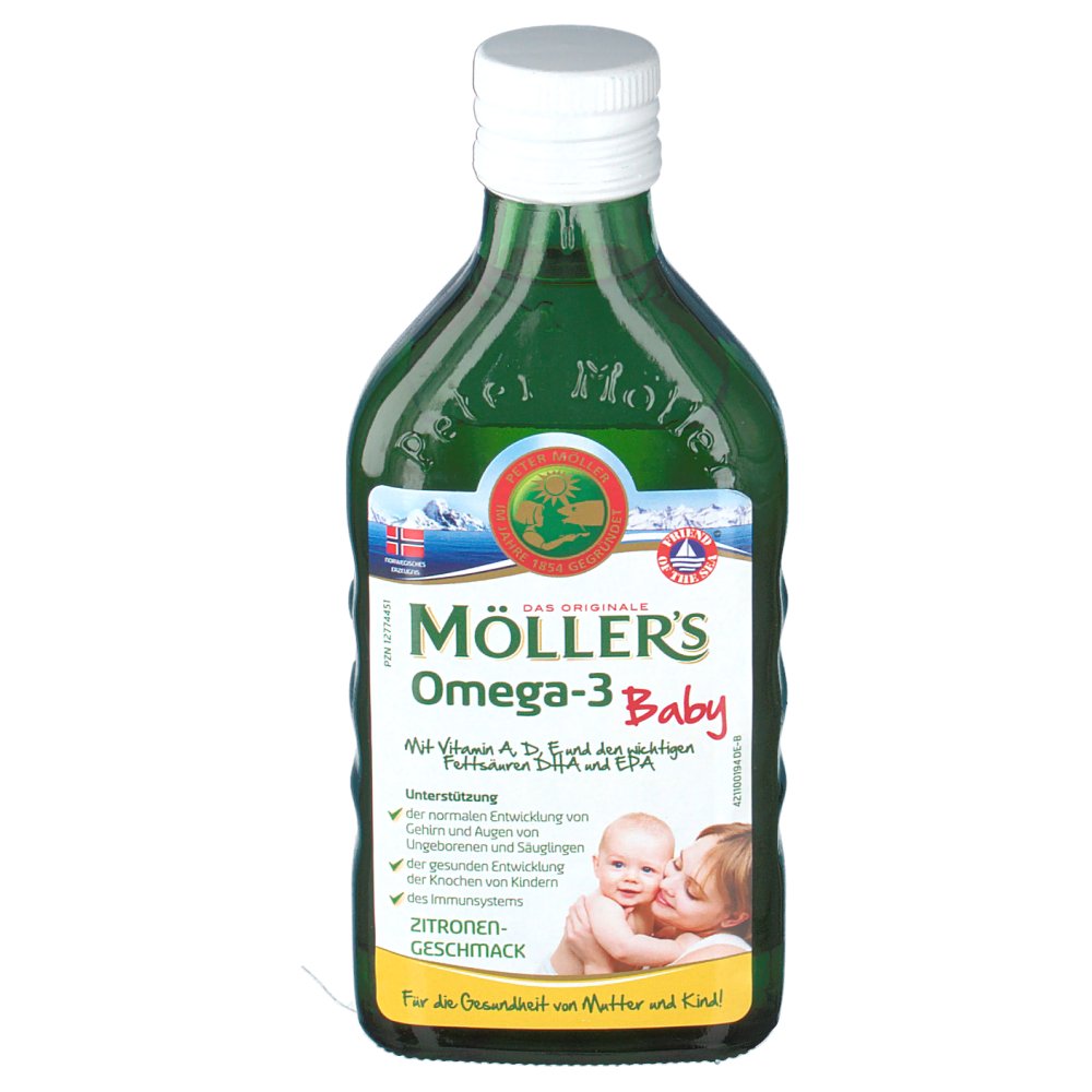 MÖLLER´S Omega3 Baby Zitronengeschmack shopapotheke.at