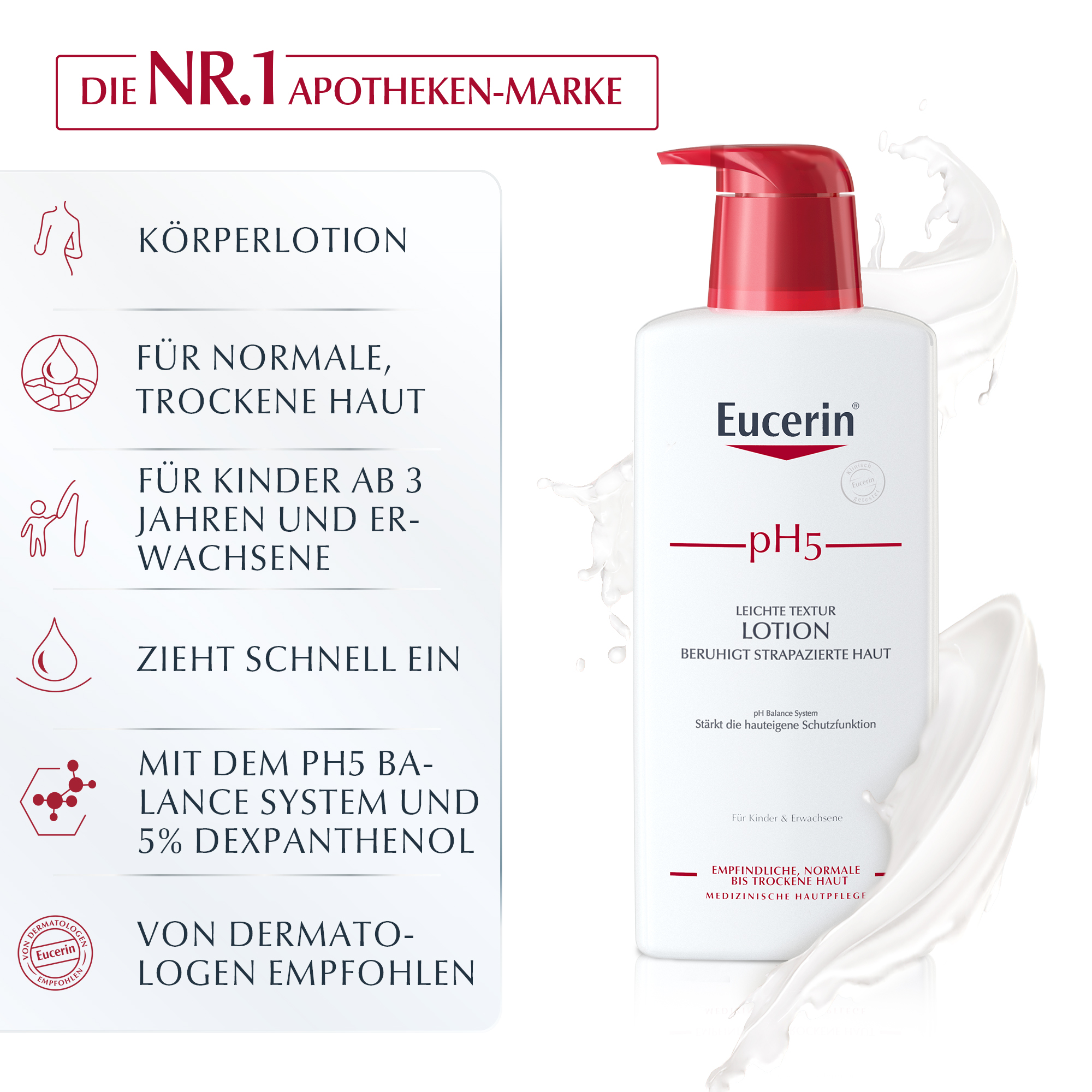 Eucerin® pH5 Leichte Textur Lotion shopapotheke.at