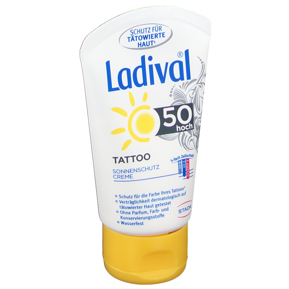 Ladival® Tattoo Sonnenschutz Lotion SPF 50 shopapotheke.at