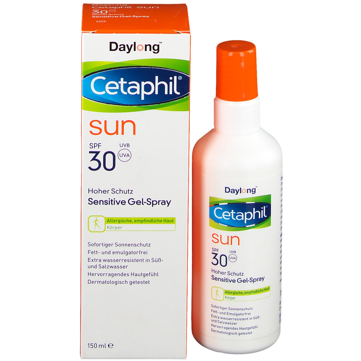 Cetaphil Sun Daylong Spf 30 Sensitive Gel Spray Shop Apothekeat