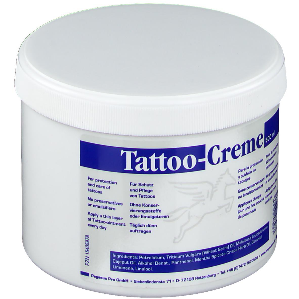 Pegasus Pro TattooCreme shopapotheke.at