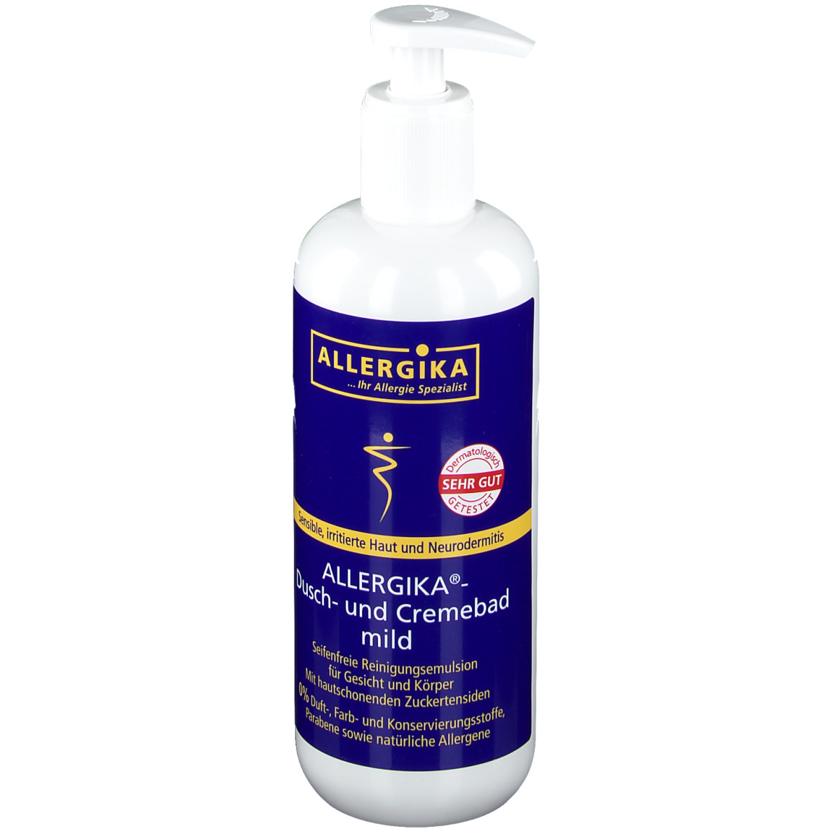 ALLERGIKA® Dusch und Cremebad mild 500 ml - shop-apotheke.at