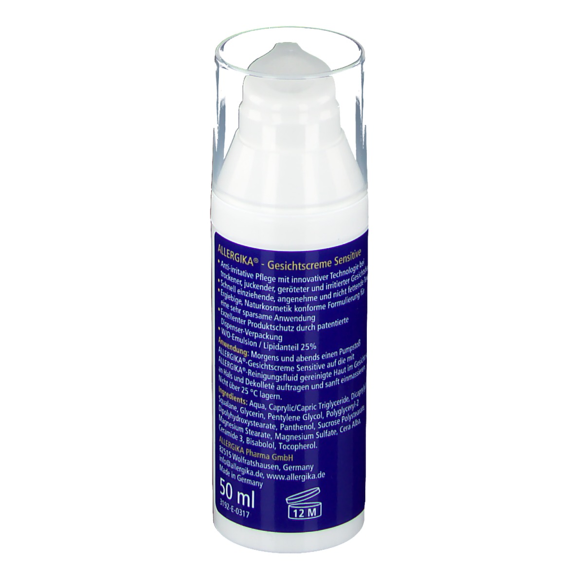 ALLERGIKA® Gesichtscreme sensitive 50 ml - shop-apotheke.at