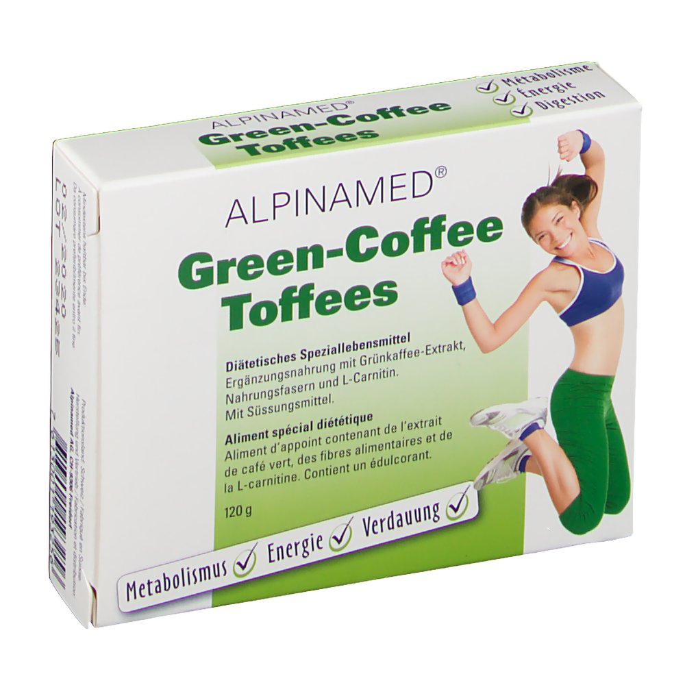 Alpinamed GreenCoffee Toffees 30 St shopapotheke.at