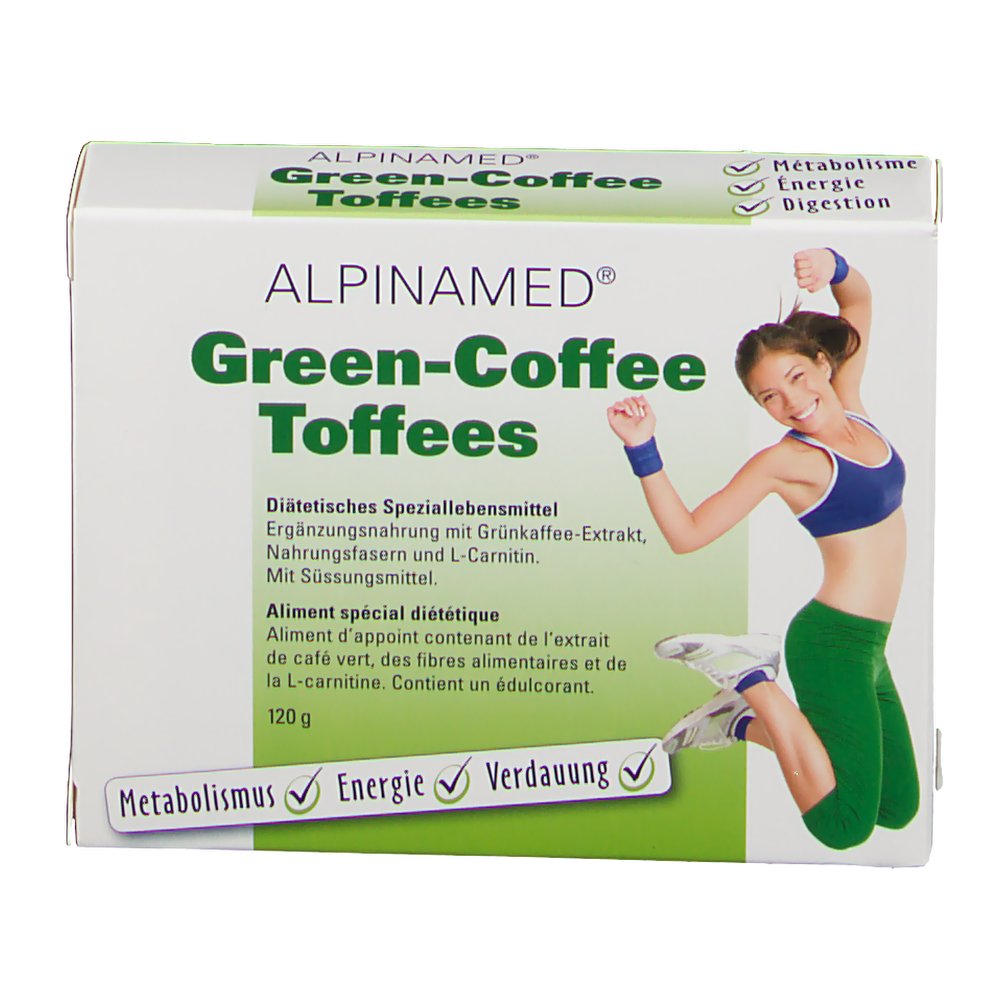 Alpinamed GreenCoffee Toffees 30 St shopapotheke.at