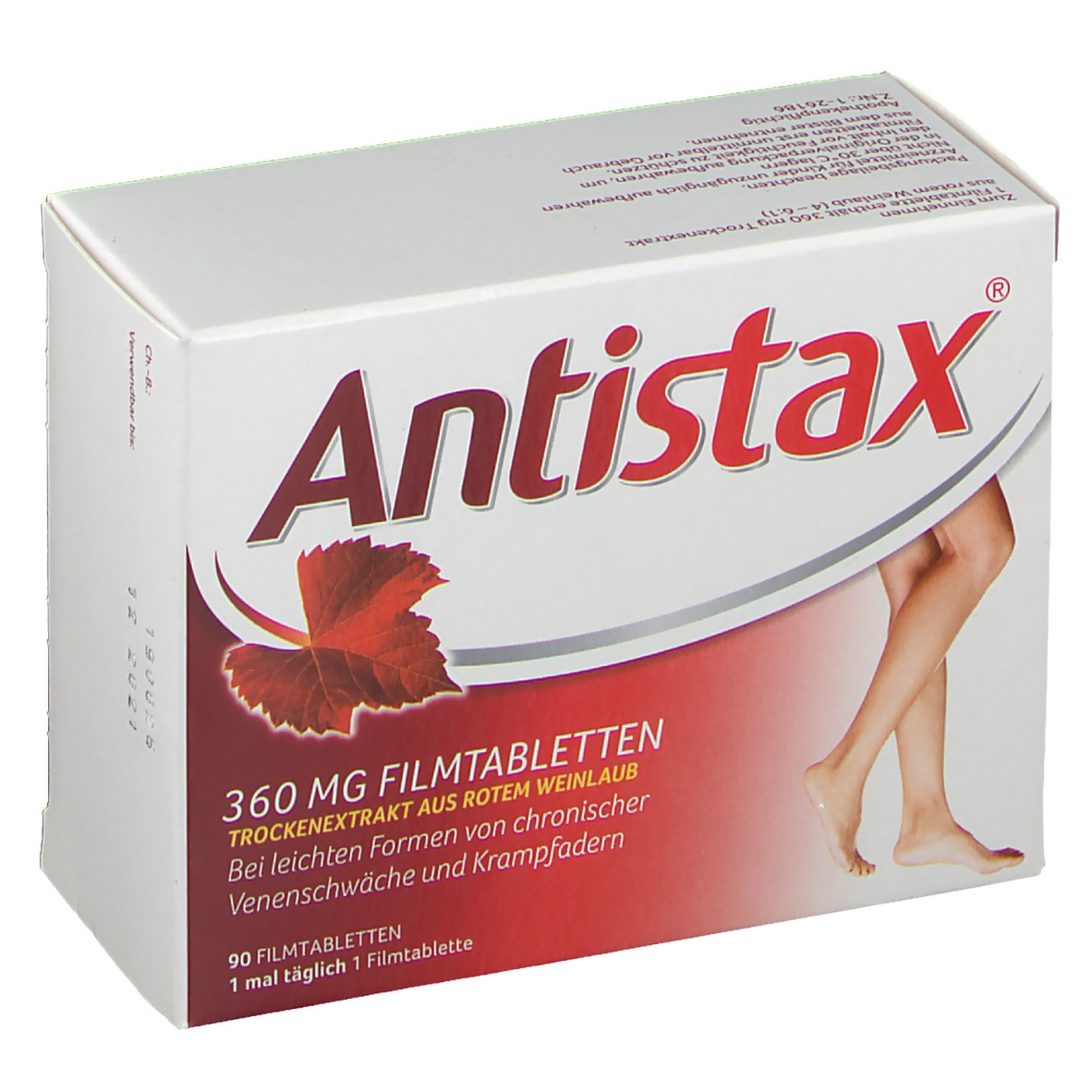 Antistax® 360 mg Filmtabletten 90 St - shop-apotheke.at