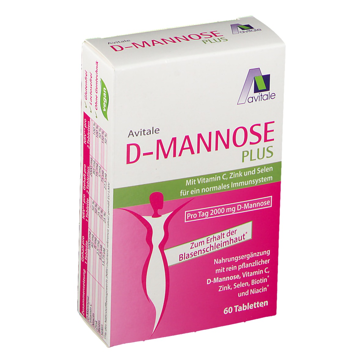 Avitale D-Mannose Plus Tabletten main image 1
