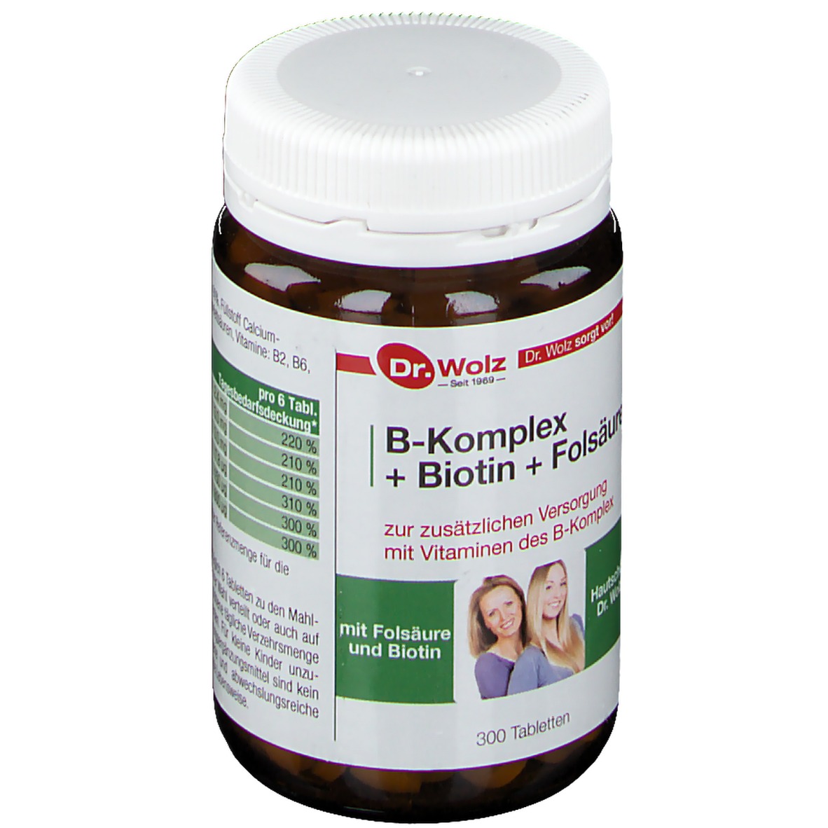 B Komplex + Biotin + Folsäure 300 St shopapotheke.at