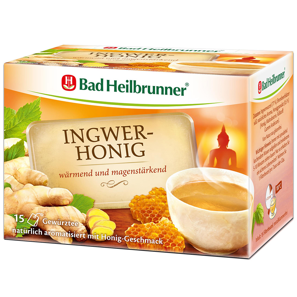 Bad Heilbrunner® IngwerHonig Tee 15X2.0 g shopapotheke.at