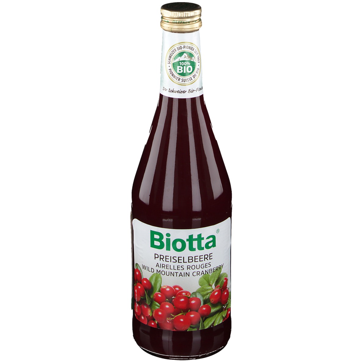 Biotta® BIO Preiselbeersaft 500 ml shopapotheke.at