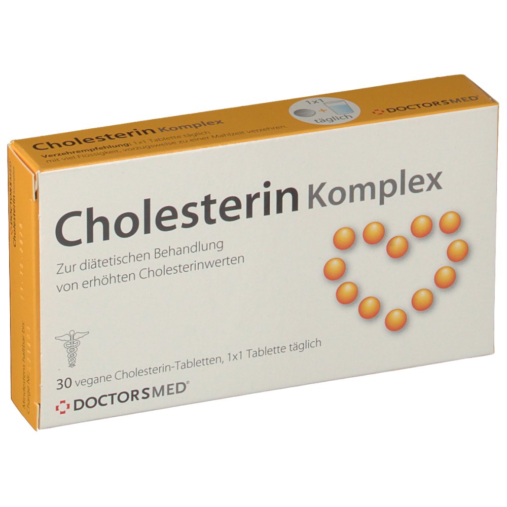 DOCTORSMED® Cholesterin Komplex 30 St shopapotheke.at