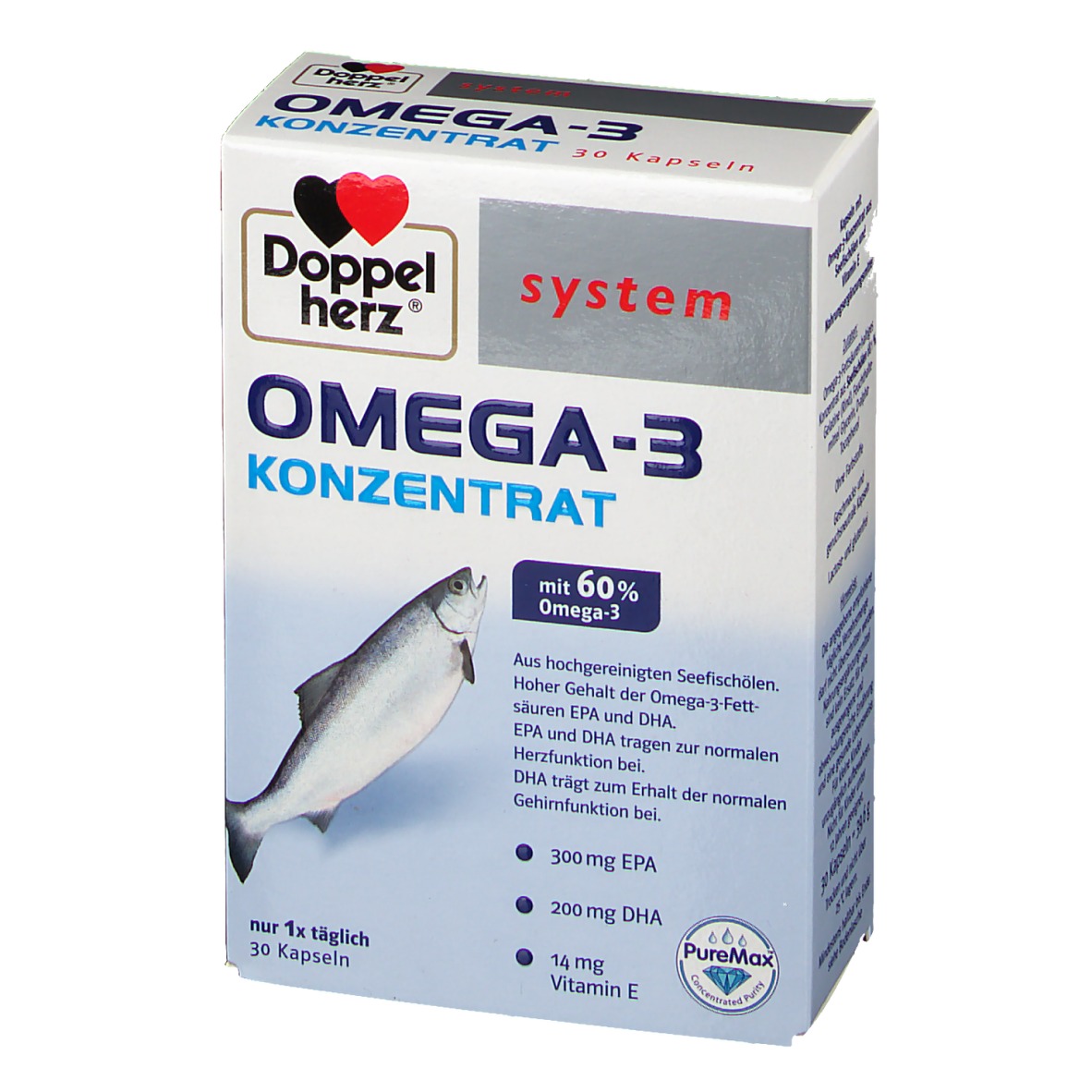 Doppelherz® system OMEGA3 Konzentrat 30 St shopapotheke.at