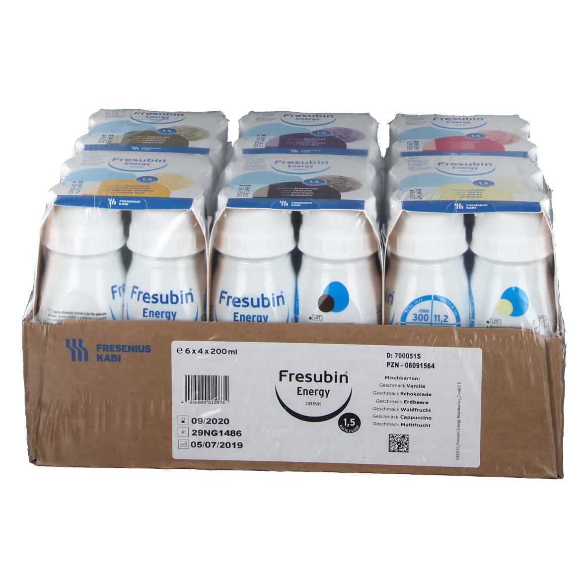 Fresubin® Energy DRINK Mischkarton 6X4X200 ml shopapotheke.at