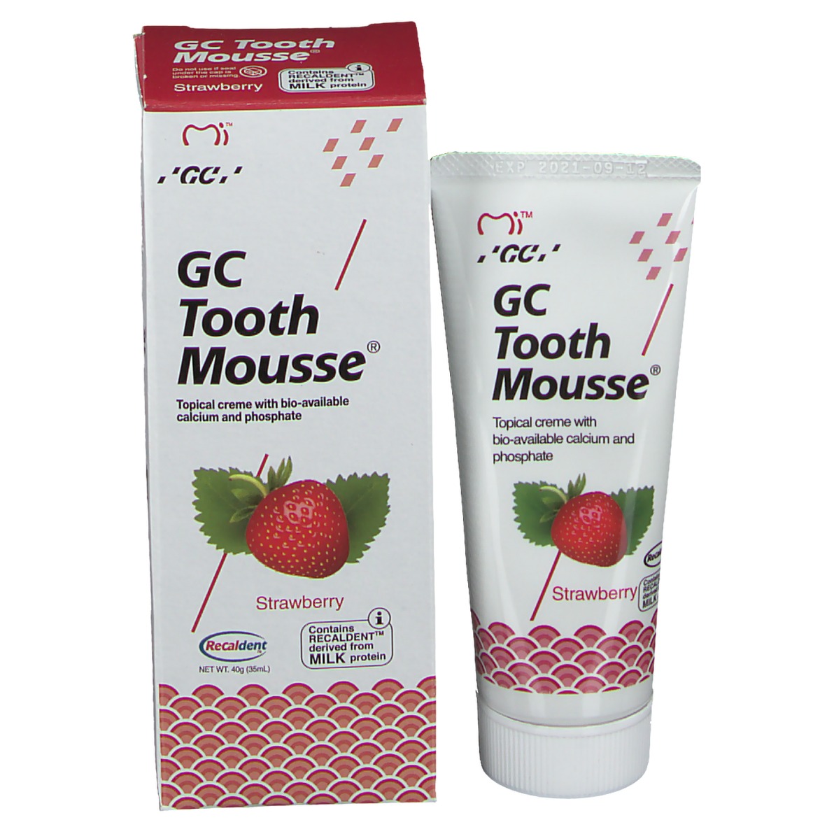 GC Tooth Mousse Erdbeere 40 g - shop-apotheke.at