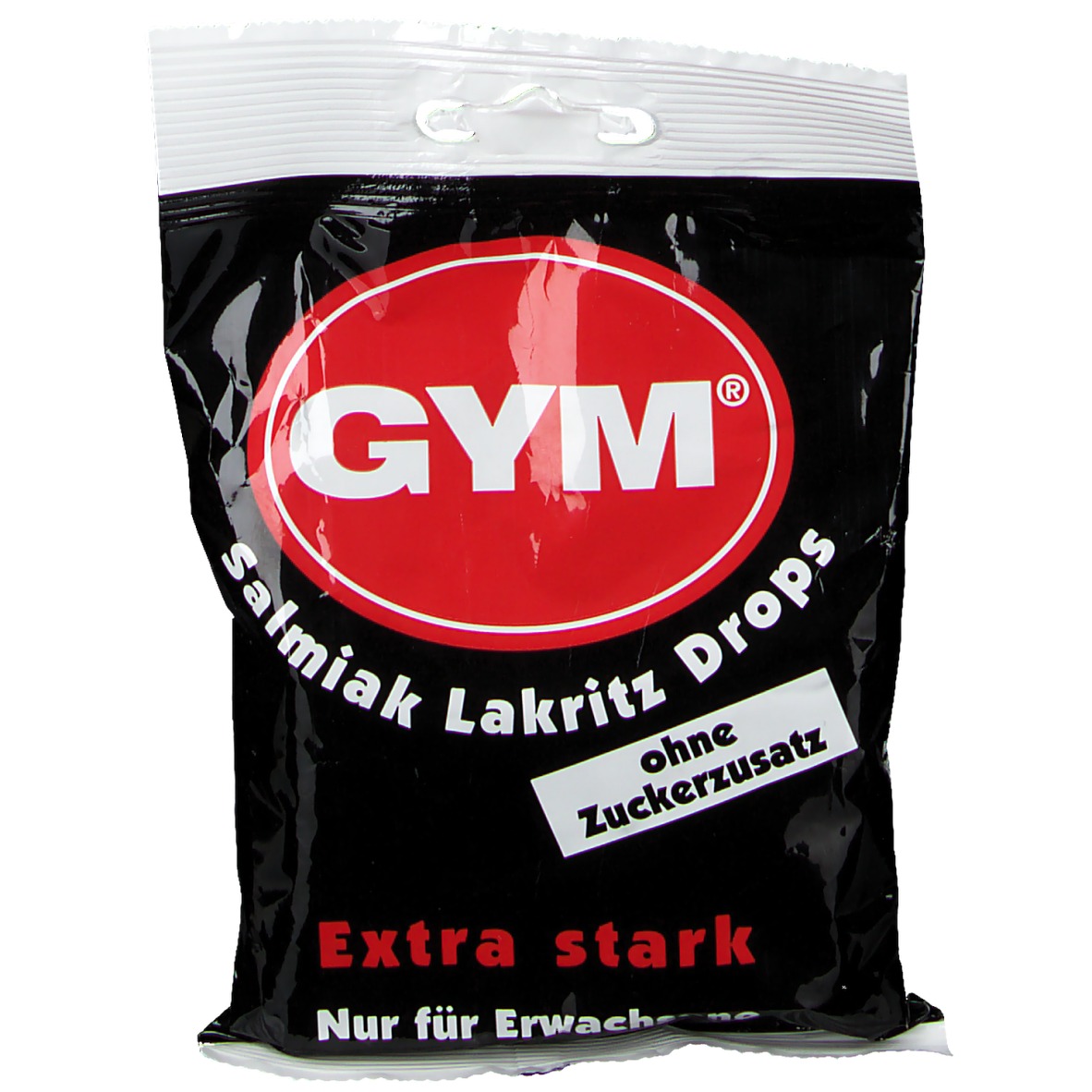 Gym Salmiak Lakritz Drops zuckerfrei 100 g - shop-apotheke.at