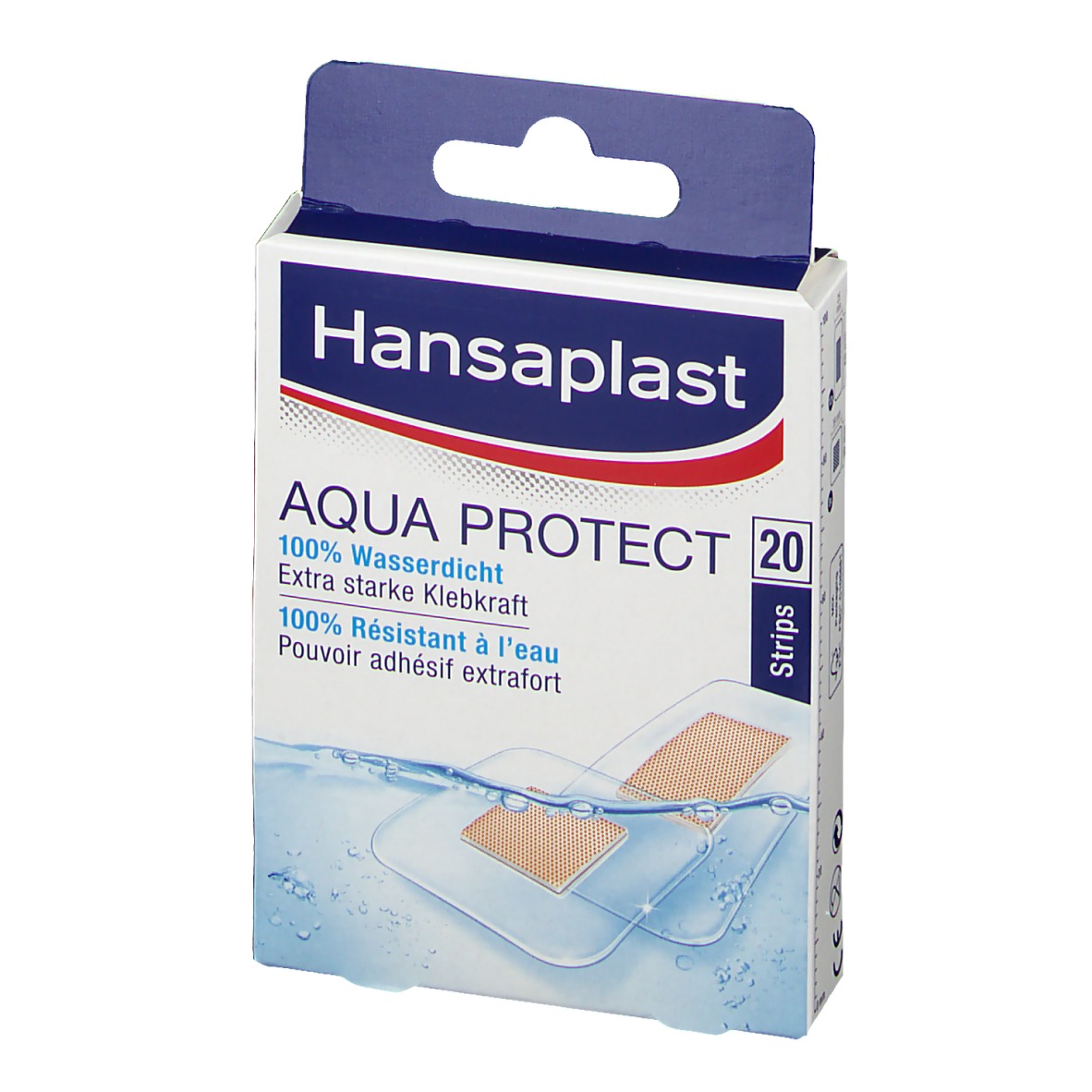 Hansaplast Aqua Protect Strips 20 St - shop-apotheke.at